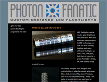 Tablet Screenshot of photonfanatic.com